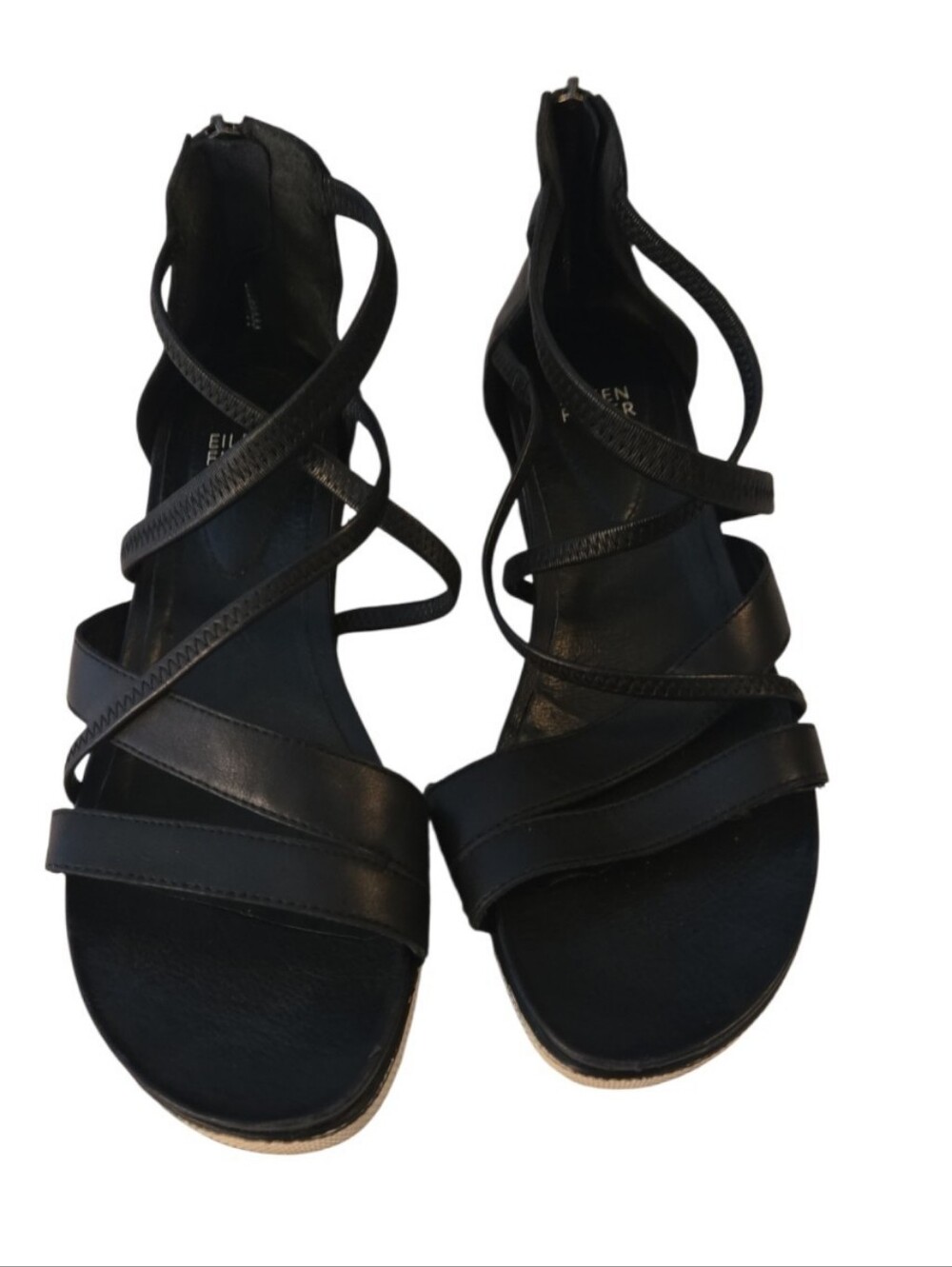 Elieen Fisher Sandles, Size 8.